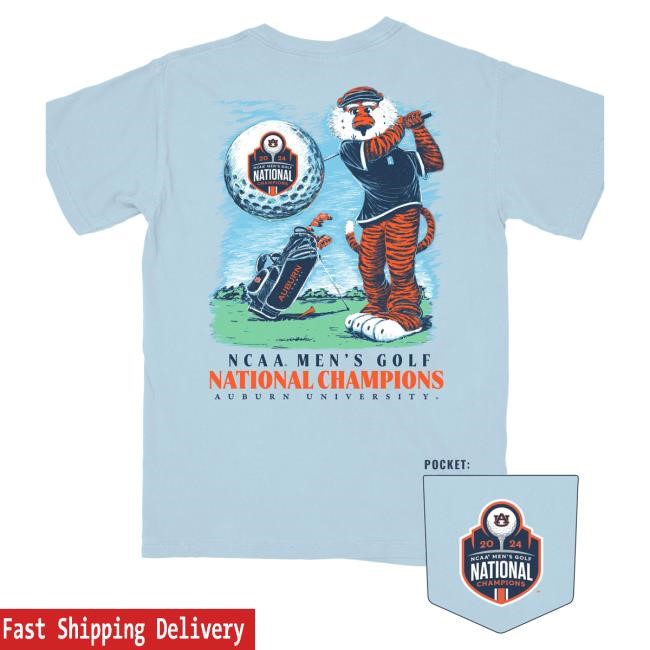 Official Jnj Apparel Store Auburn Golf National Champions T Shirt