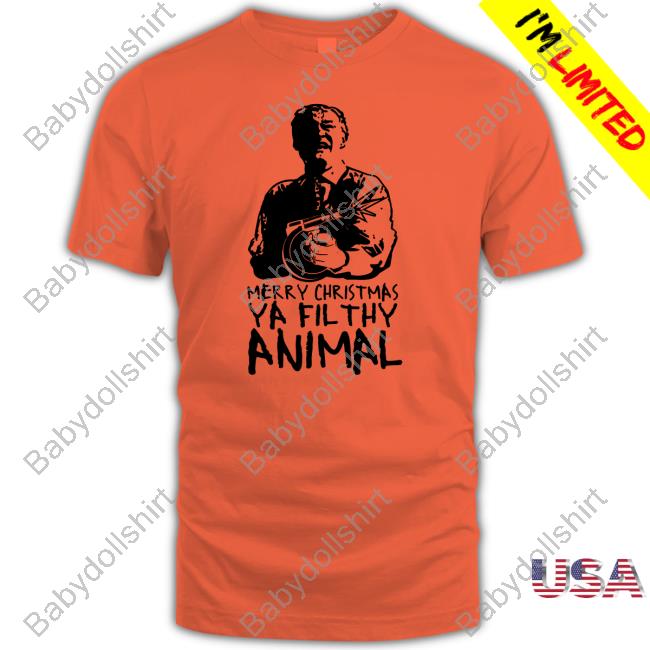 Bunker Branding Merch Merry Christmas Ya Filthy Animal Tank