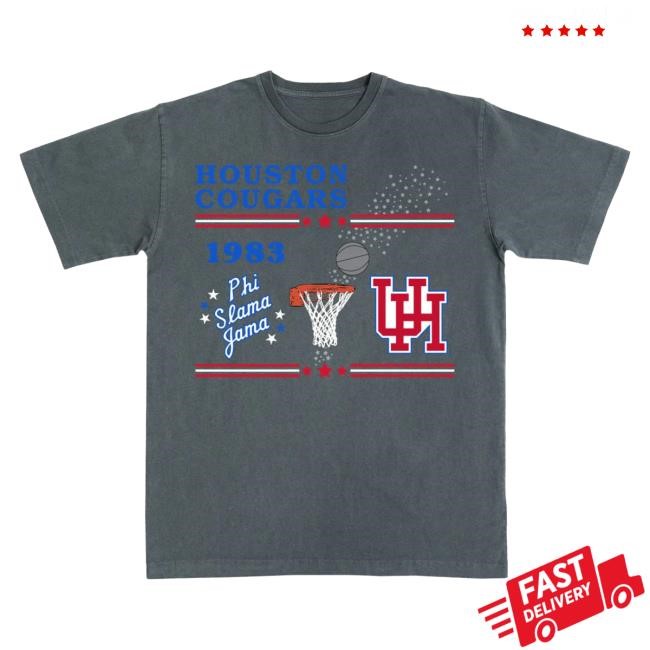 Official Slam Goods Houston '83 Phi Slama Jama Heavy Shirt SlamGoods