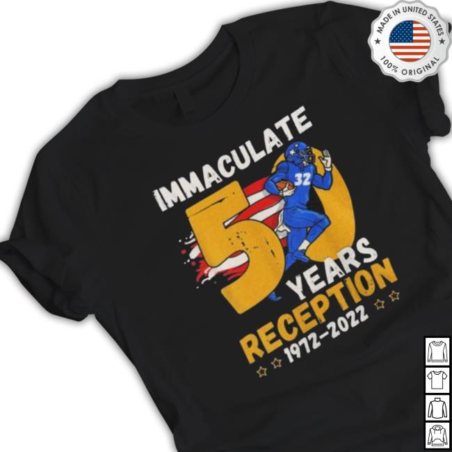 Pittsburgh Steelers Immaculate 50 Years Reception 1972-2022 Hooded Sweatshirt