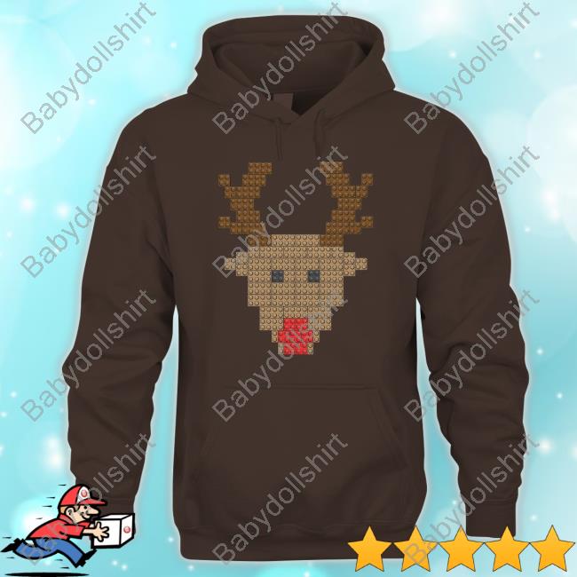 Reindeer Lego Shirts Reindeer Lego Tee In White