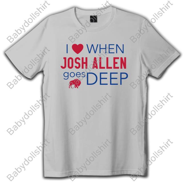 Official Bills Mafia Josh Allen Football Deep Sweatshirt
