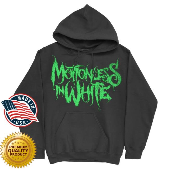 Official Motionless In White Merch Store Halloween Everyday Oogie Hooded Sweatshirt (Black)