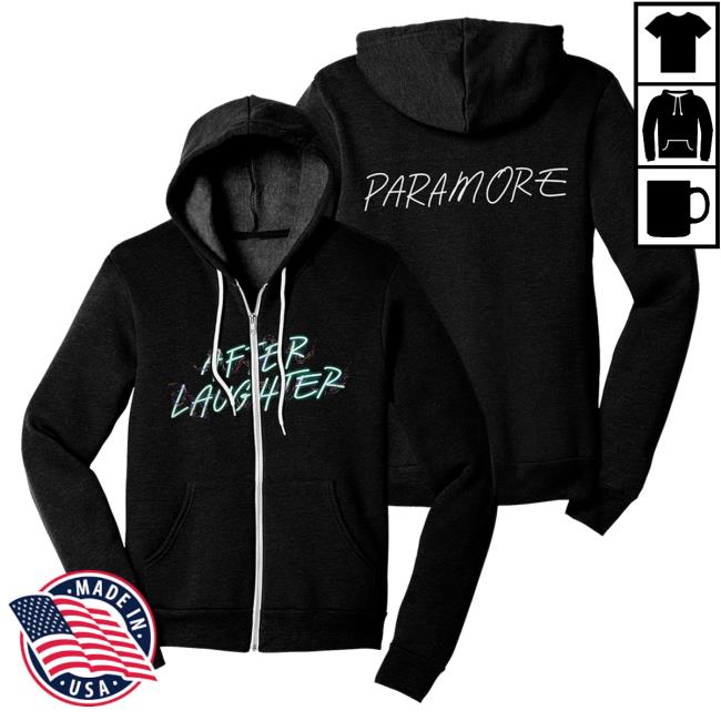 Official Paramore Clothing Store Merch Shop All Neon After Laughter Hoodies
