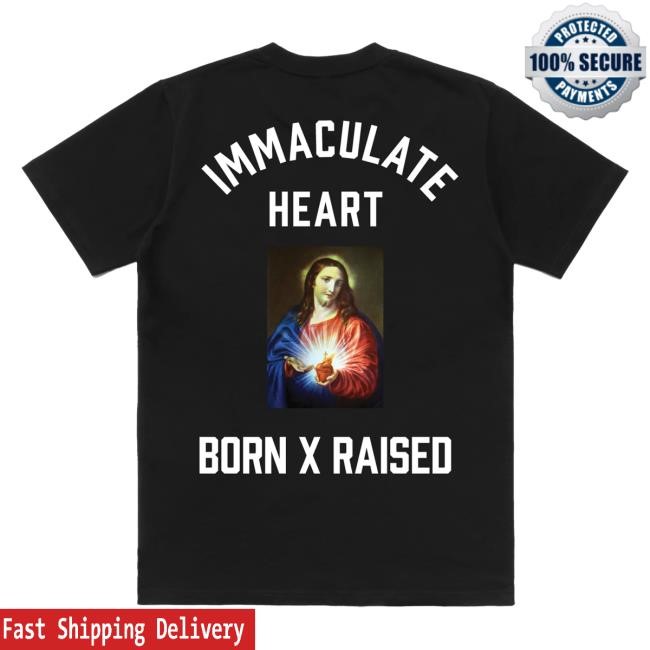 Official Born X Raised Merch Store Shop Immaculate Tshirt: Black BornXRaised Official Born X Raised Merch Store Shop Immaculate Tee: Black BornXRaised
