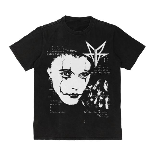 Falling In Reverse 2024 Merch Digital Pullover Shirt