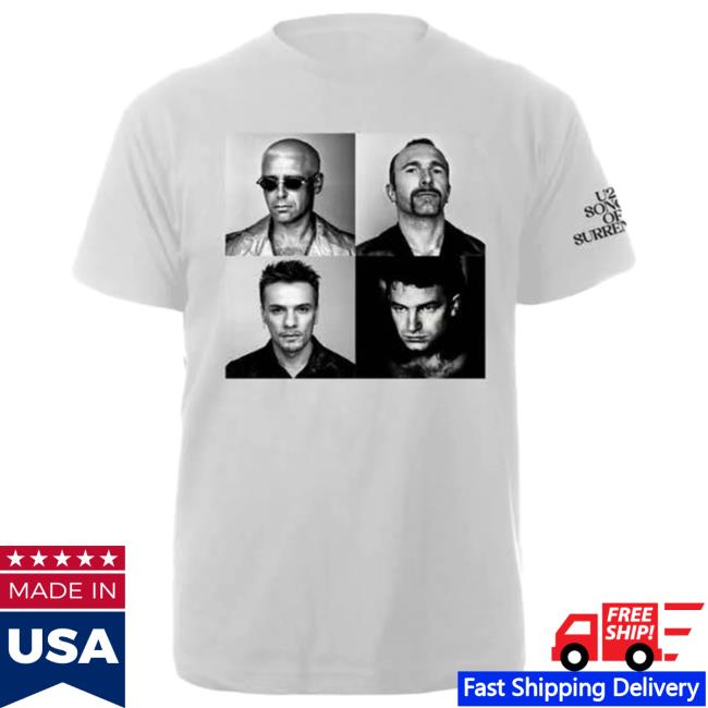 Songs Of Surrender Album New T Shirt White
