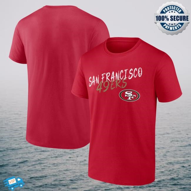 Hustle Tee by San Francisco 49ers NFL Football Fan Capsule