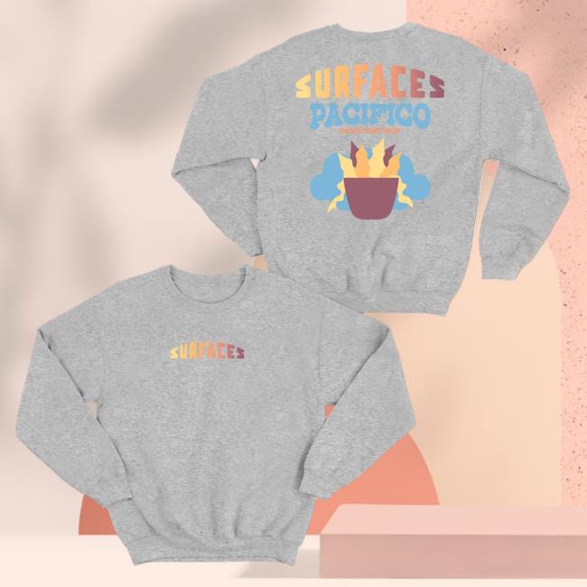 Official Merch Bar Surfaces Store Pacifico T-Shirt MerchBar Shop