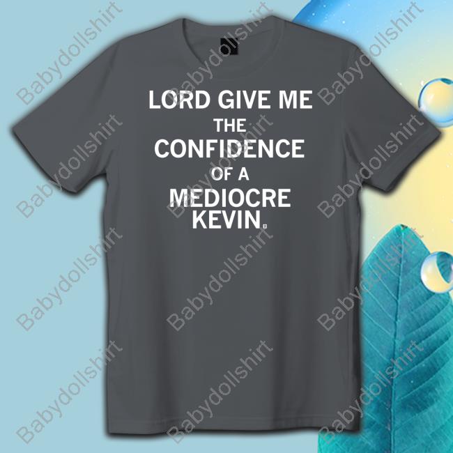 Raygun Merch Lord Give Me The Confidence Of A Mediocre Kevin Zip Up Hooded
