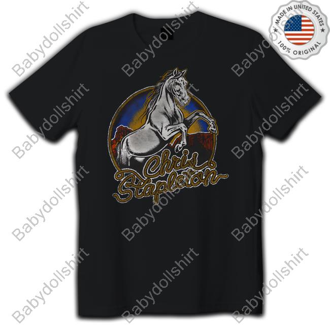 Chris Stapleton White Horse Crewneck Sweatshirt