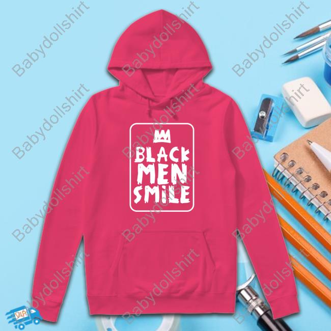 Official Black Men Smile T Shirt Official Black Men Smile T-Shirt