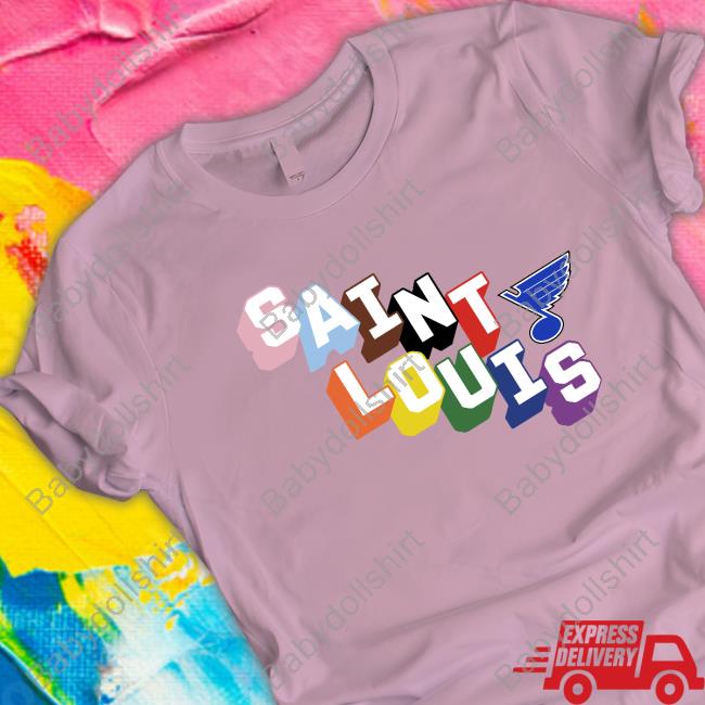 St. Louis Blues Saint Louis Lgbt Tee Shirt