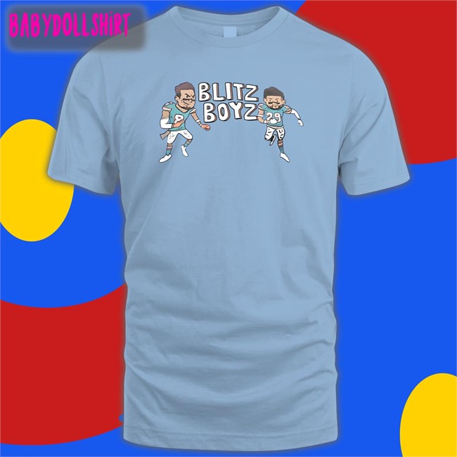 Brandon Jones Blitz Boyz T Shirt Miami Dolphins