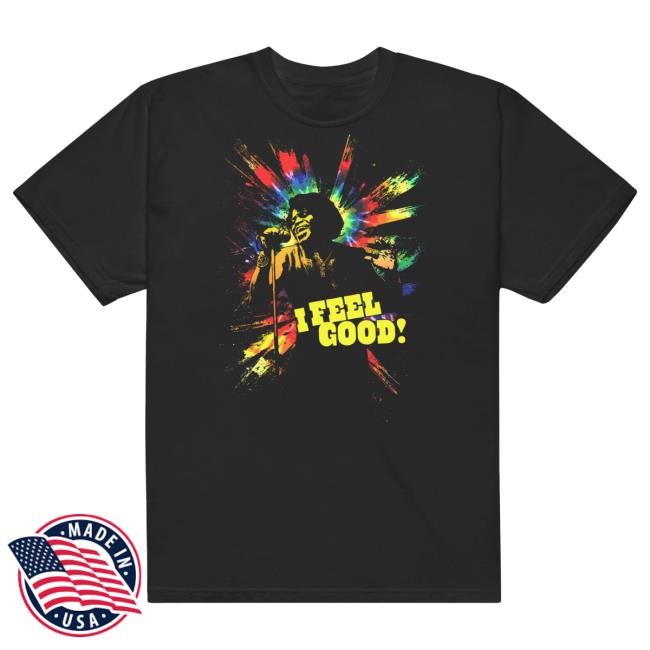 Official James Brown Store Shop James Brown I Feel Good Top Shirt