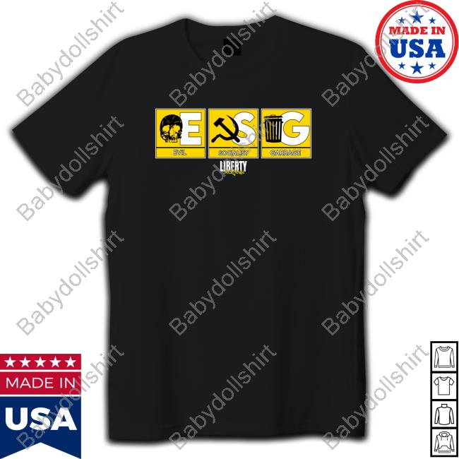 ESG Evil Socialist Garbage Long Sleeve T Shirt
