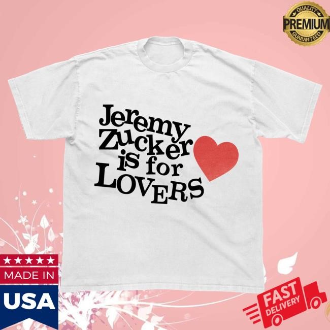 Jersey Is For Lovers White Tees | Jeremy Zucker Official Merch Store