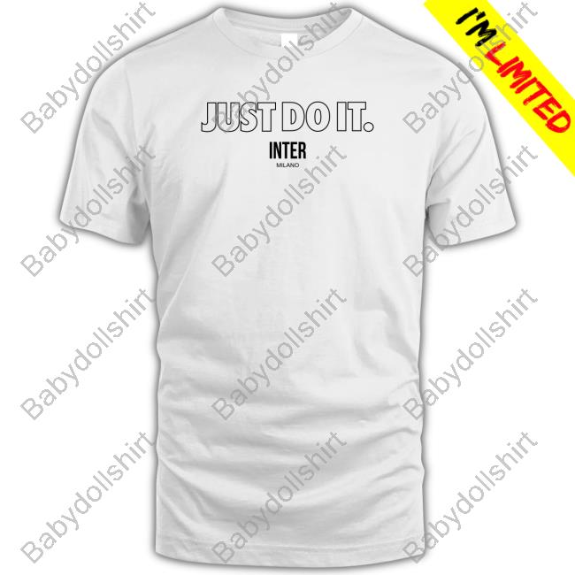 Inter Just Do It Tee Shirt Inter Japan Tour 2023