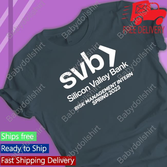 Official Crying In The Club Merch SVB Silicon Valley Bank Risk Management Intern Spring 2023 Shirt