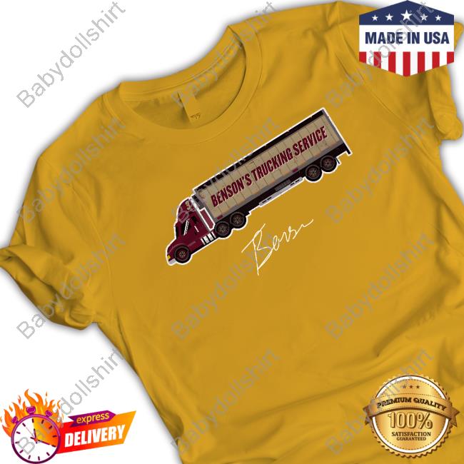 Trucking Service WHT Crewneck Sweatshirt