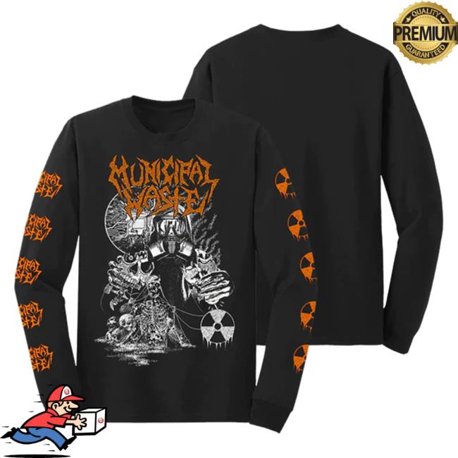 Municipal Waste Biotech Gasmask Sweatshirt