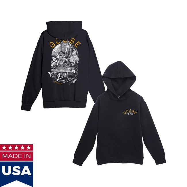 Goose Store Collage Hoodie Goose The Band Merch