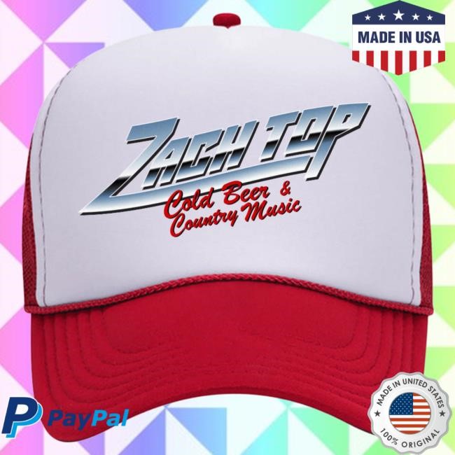 Official Zach Top Merch Chrome Cap