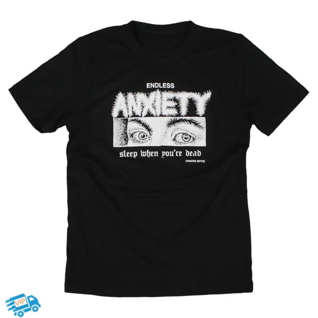Official Viagra Boys Merch Viagr Aboys Endless Anxiety Hot Shirt (Black)