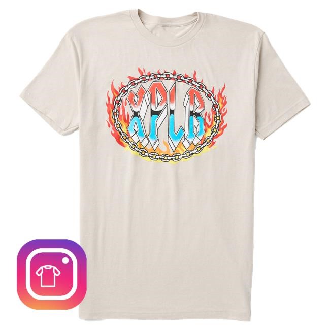 Sam And Colby Merch Store Xplr Shop Chained Tee Sand
