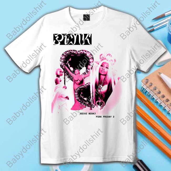 Pink Friday 2 Heart Collage Shirt