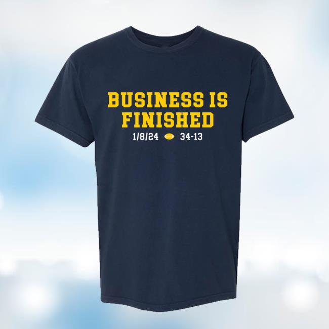 Official Barstool U Business Is Finished Shirts