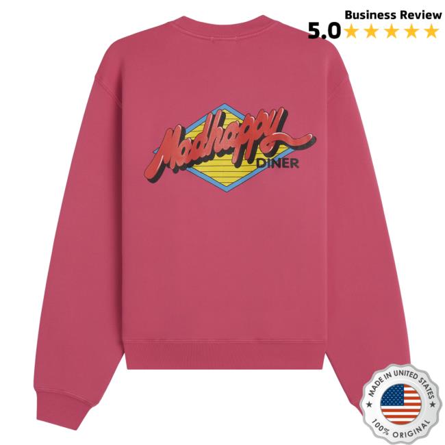 Official Madhappy Clothing Merch Store Madhappy Diner Pullover Hoodie Mad Happy Shop