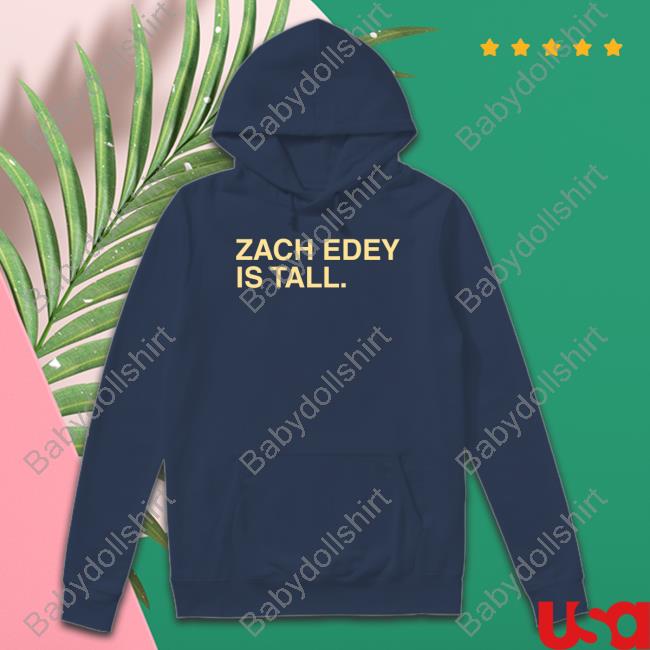 Ethan Morton Zach Edey Is Tall Tee Shirt Purdue Men's Basketball