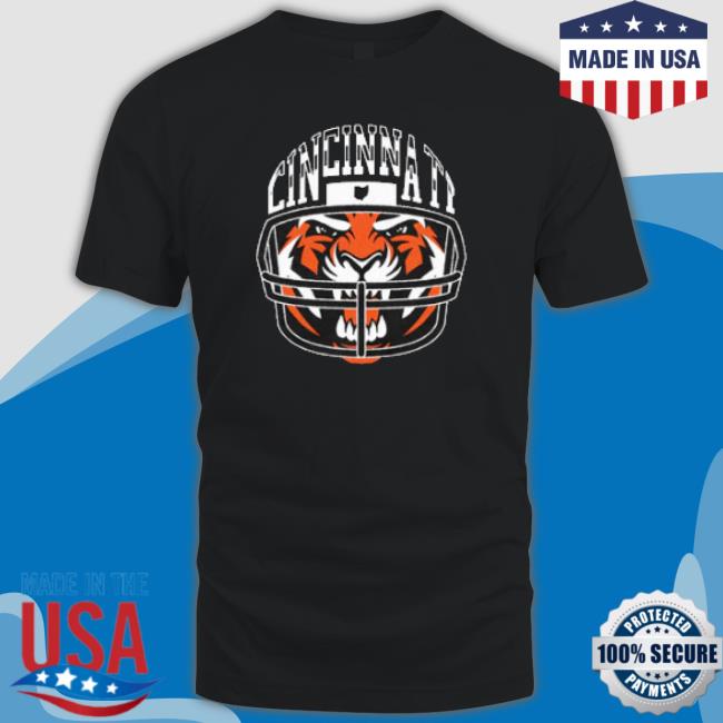 Angry Cincy Camo Heavyweight Tee Shirt