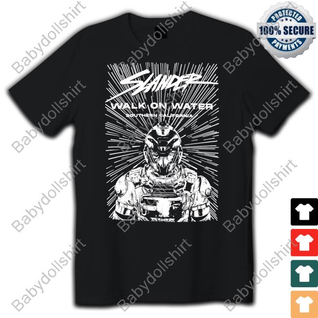 Official Slander Walk On Water Southern California Tee