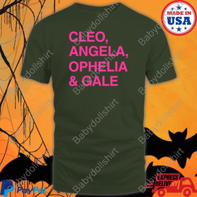 Lumineers Merch Cleo Angela Ophelia Gale T Shirt