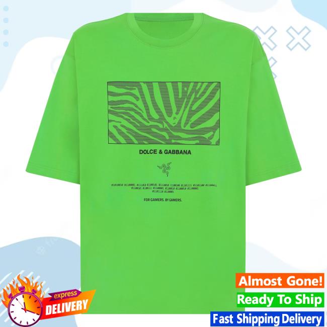 Official Razer Dolce & Gabbana Green T-Shirts