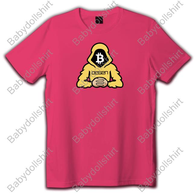 Bitcoin Crypto Banter DEGEN Shirt