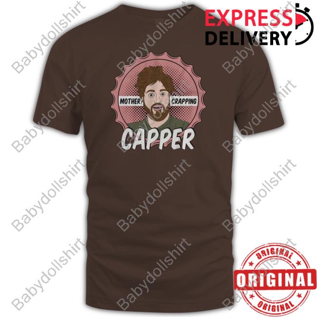 Official Leigh Mcnasty Merch Mother Crapping Capper Hoodie