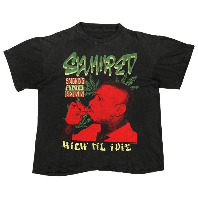 Slumped Boyz - High Til I Die 420 Tee Slumped Boyz Merch