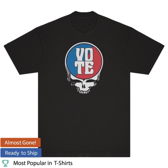 Official Grateful Dead Store Merch SYF + Vote Shirt 2024 | Grateful Dead