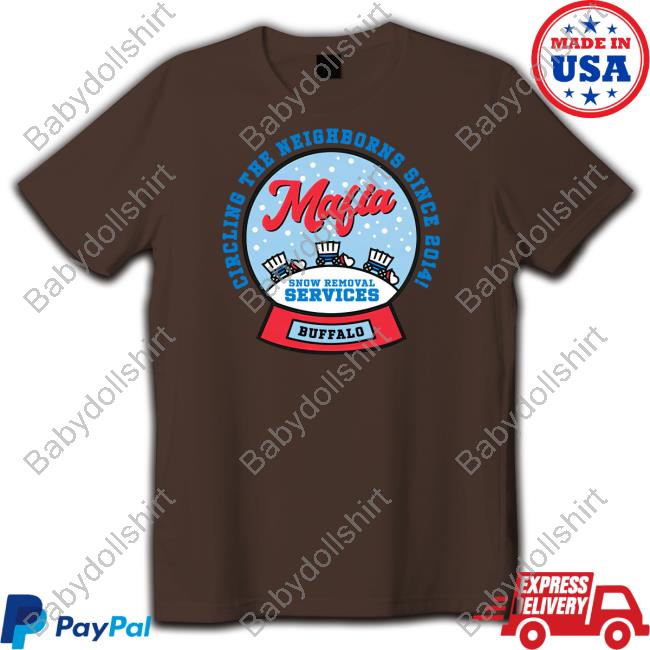 Mafia Snow Removal Services T Shirt