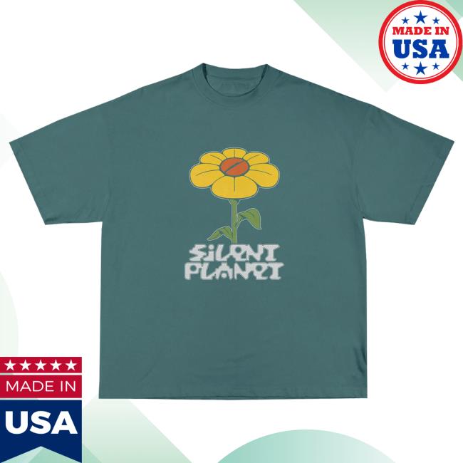 Official Silent Planet Merch Silent Planet Visible Unseen Attractive Shirt - Blue Spruce