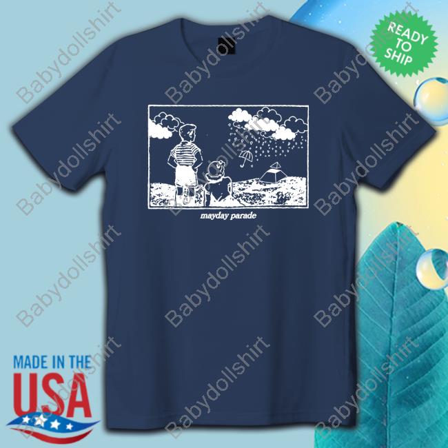 Dreamin' Dark Blue Shirt New Maydayparade