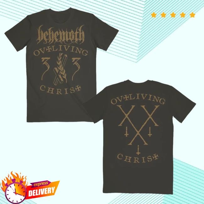 Official Behemoth 33 Laurel Olive Shirt New