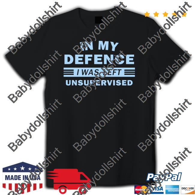 Strange Parts Fake Checkmark Supercon In My Defence I Was Left Unsupervised T-Shiirt