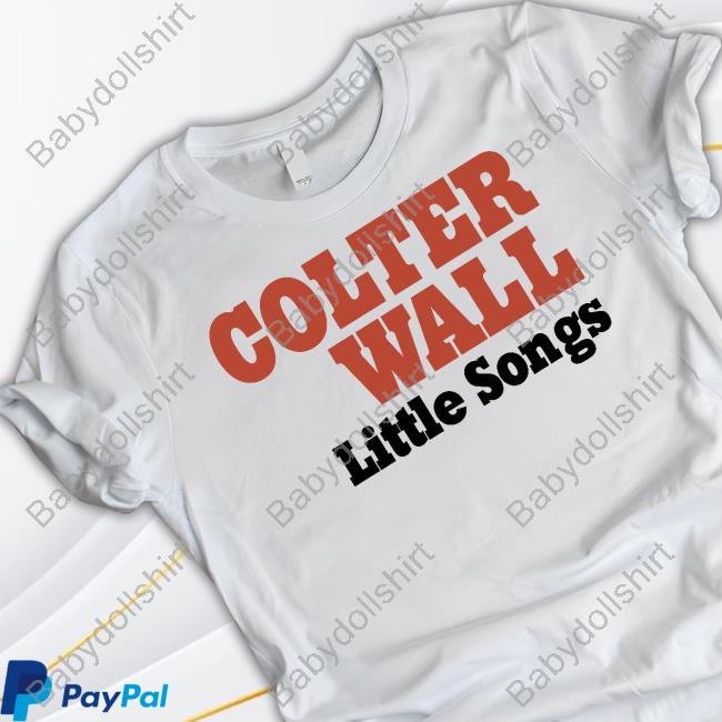 Official Colter Wall Merch Colter Wall Little Songs Album Hoodie