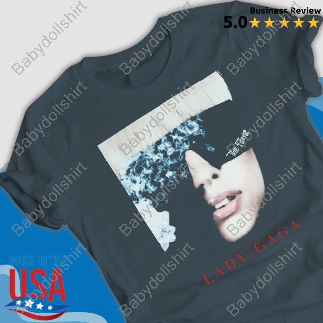 Lady Gaga Shop The Fame Photo Long Sleeved T Shirt