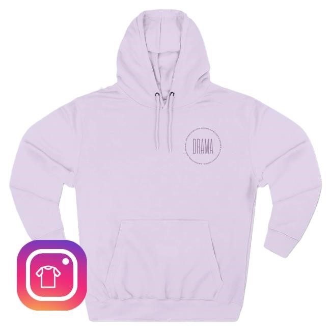 Official Drama Merch Store Definition Hooded Sweatshirt - Lilac