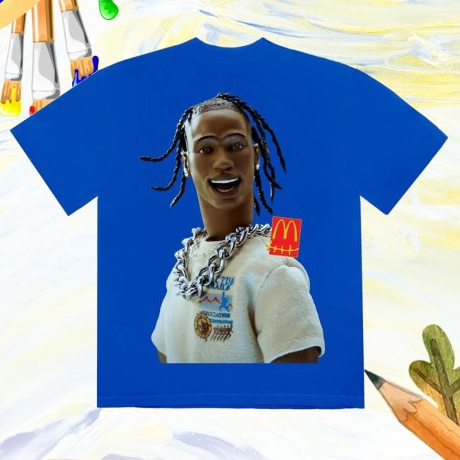 Official Travis Scott Merch Store Utopia Tour Presents Circus Maximus Mcdonald’S Action Figure Series III T Shirt Travis Scott Apparel Clothing TravisScott
